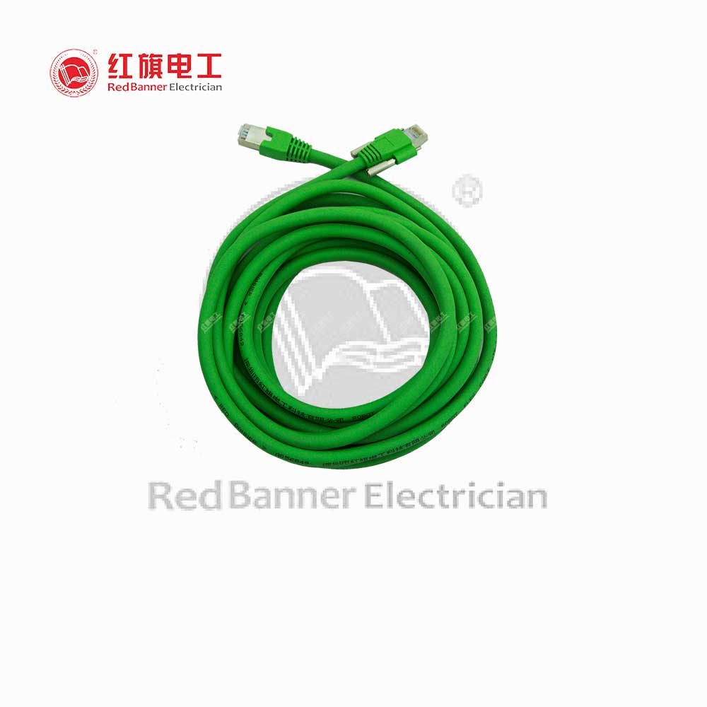 KTR-CAT5e 超五類 高柔網(wǎng)線連接線,KTR_SFTP_CAT5e_Conn,高柔性電纜,拖鏈電纜,機(jī)器人網(wǎng)線,,機(jī)器人電纜,雙絞線,網(wǎng)線,超五類,高柔網(wǎng)線,紅旗電工