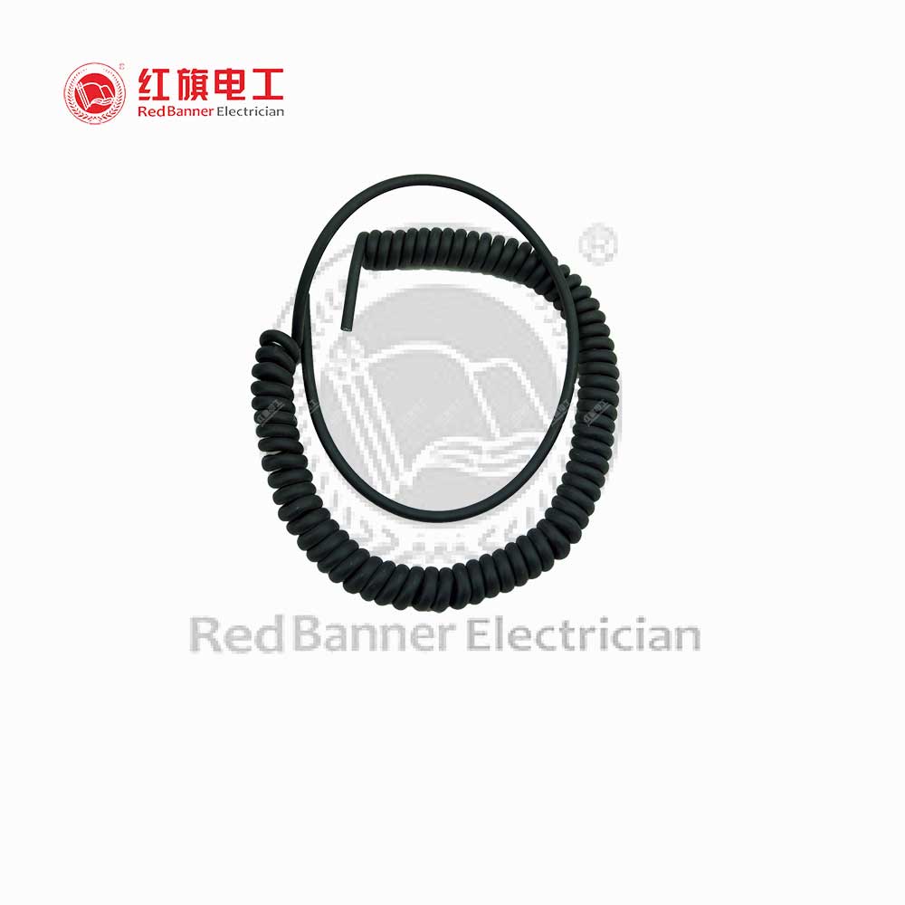 聚氯乙烯（彈簧型）絕緣軟電纜,RVVTH,軟電纜,電源線,信號(hào)線,彈簧線,紅旗電工