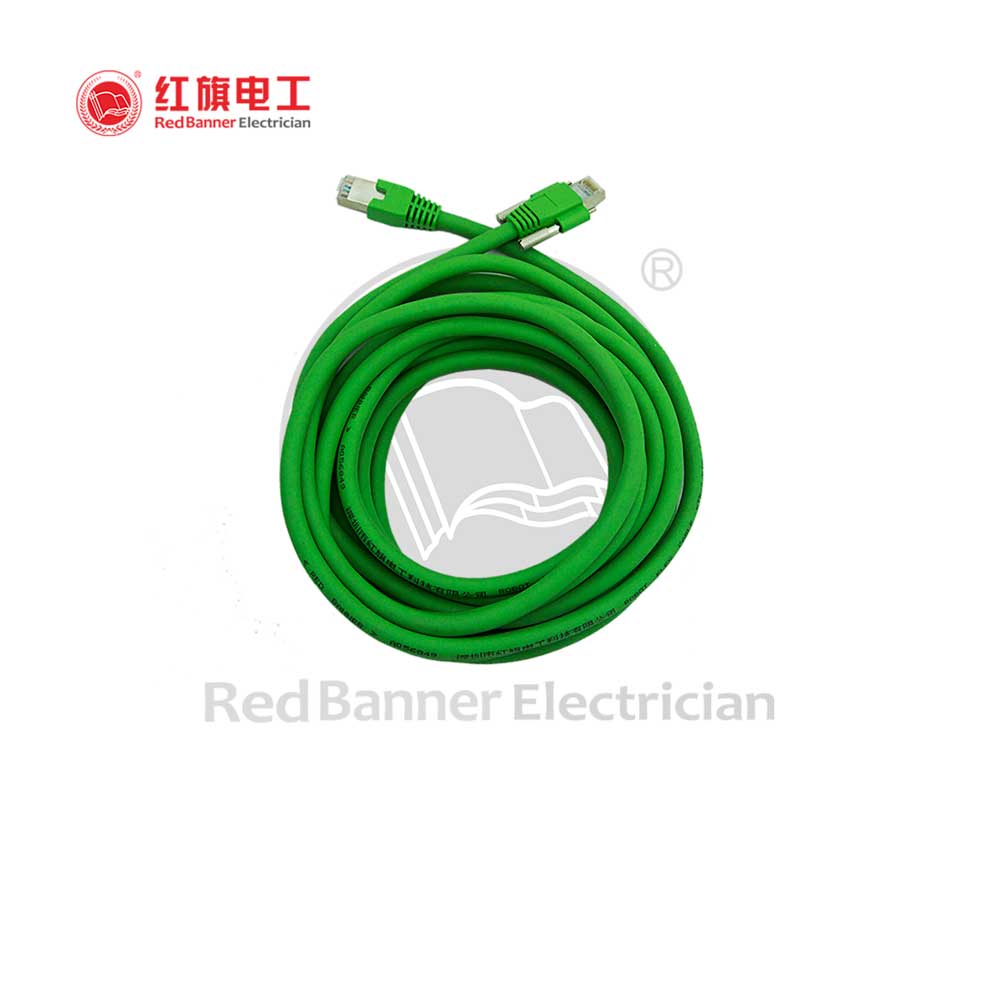 KTR-CAT5e 超五類 高柔網(wǎng)線連接線,KTR_SFTP_CAT5e_Conn,高柔性電纜,拖鏈電纜,機(jī)器人網(wǎng)線,,機(jī)器人電纜,雙絞線,網(wǎng)線,超五類,高柔網(wǎng)線,紅旗電工