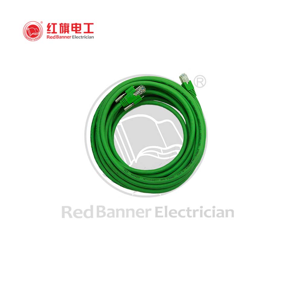 KTR-CAT6a 六類 高柔網(wǎng)線連接線,KTR_SFTP_CAT6a_Conn,高柔性電纜,拖鏈電纜,機(jī)器人網(wǎng)線,,機(jī)器人電纜,雙絞線,網(wǎng)線,超六類,高柔網(wǎng)線,紅旗電工