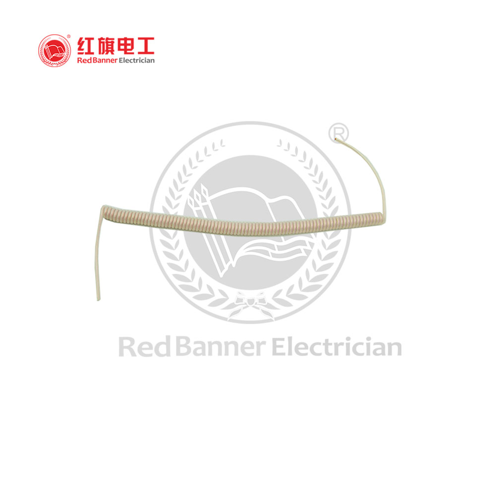聚氯乙烯（彈簧型）絕緣軟電纜,RVVTH,軟電纜,電源線,信號(hào)線,彈簧線,紅旗電工